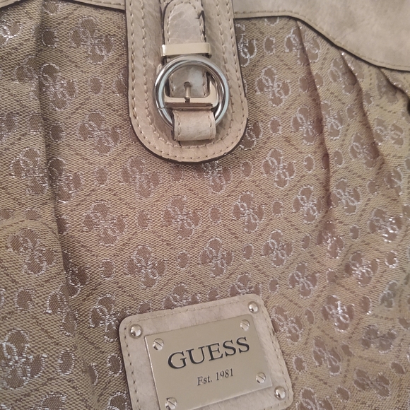 Guess Purse Jacquard Fabric - Picture 2 of 12